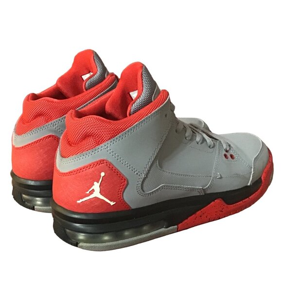 Nike Jordan Flight Origin Retro Youth Mens 6.5 Y Gray Suede Basketball Sneakers - Picture 11 of 11